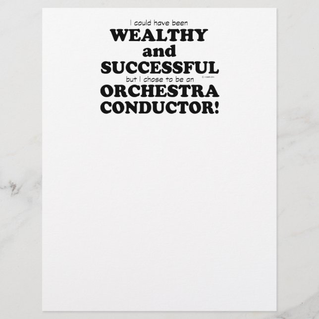 Orchestra Conductor Wealthy & Succesvol (Voorkant)