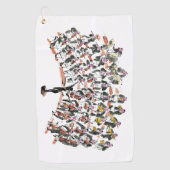 Orchestra Golfhanddoek (Voorkant)