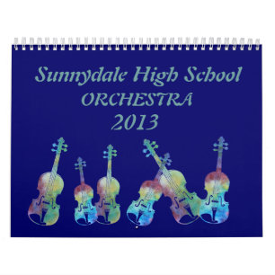 Orchestra Instruments Kalender