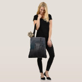 Orchestra Instruments Nighttime Moonlit Skyline Tote Bag (Op model)