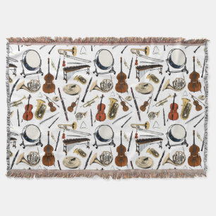 Orchestra Instruments Pattern Deken