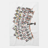 Orchestra Kitchen Towels Theedoek (Verticaal)