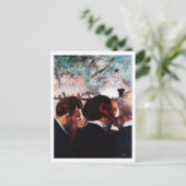 Orchestra Musicians, Edgar Degas Briefkaart (Staand voorkant)