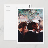 Orchestra Musicians, Edgar Degas Briefkaart (Voorkant / Achterkant)