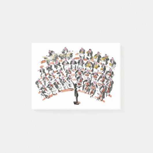 Orchestra Post-it® Notes (Voorkant)
