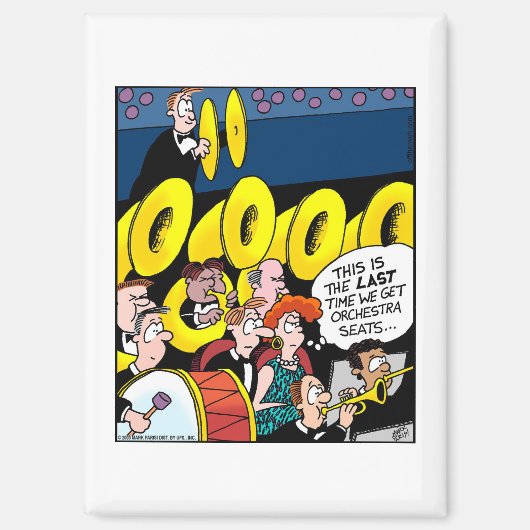 Orchestra Seats Magneet (Voorkant)