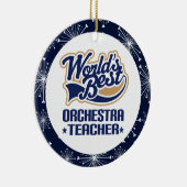 Orchestra Teacher Gift Ornament (Rechts)