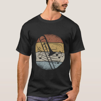 Orchestra Trombonist Muzikant Notities Trombone T-shirt