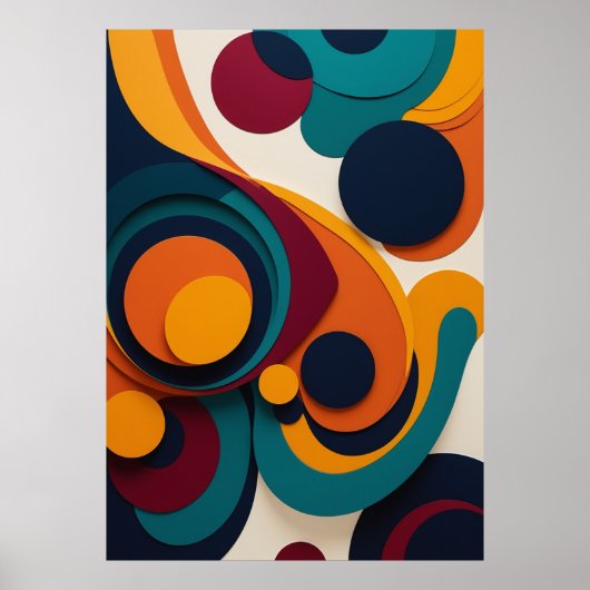 Orchestratie van kleur poster (Voorkant)