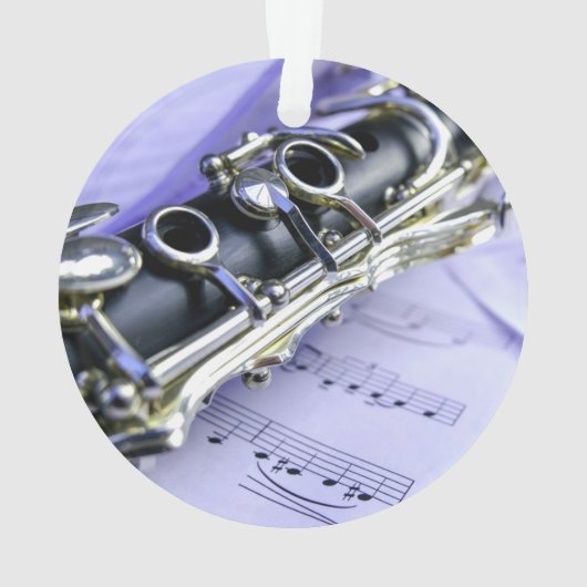 Orchestre de musique Clarinet Sheet (dos)