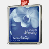 Orchid 6 Personalized Memorial Funeral Ornament (Links)