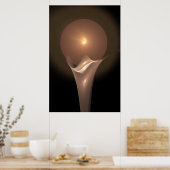 "Orchid and Orb" Poster (Keuken)