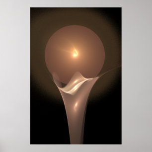 "Orchid and Orb" Poster