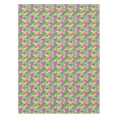 Orchid Begonia en Palm Leaves Tafelkleed (Voorkant)