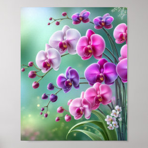 Orchid Bliss-poster Poster