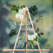 Orchid Bohemian Greenery MARIAGE Bienvenue (Neutre)