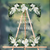 Orchid Bohemian Greenery MARIAGE Bienvenue (Neutre)