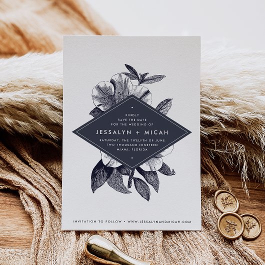 Orchid de minuit Enregistrer la carte de date