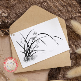 Orchid Elegance Briefkaart