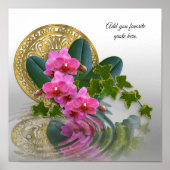 Orchid elegance poster (Voorkant)