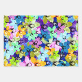 Orchid Extravaganza Waterverf, schroot van cadeaut Inpakpapier Vel (Voorkant 2)