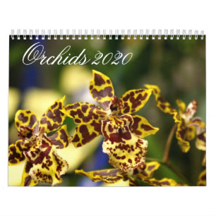 Orchid Flowers 2020 Agenda Kalender