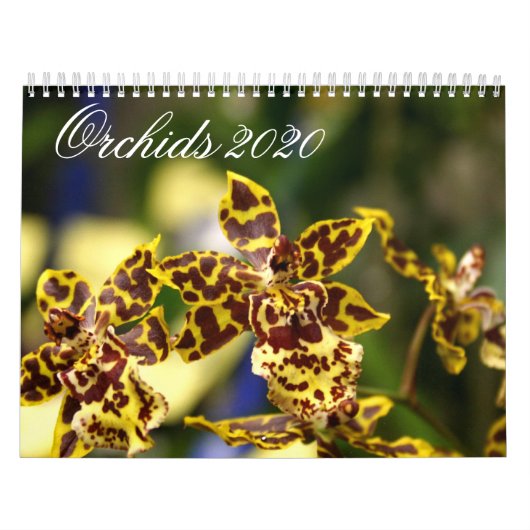 Orchid Flowers 2020 Agenda Kalender (Hoes)