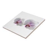 Orchid Flowers Ceramic Tile Tegeltje (Zijkant)