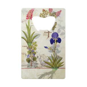 Orchid & Fumitory of Bleeding Heart Hedera & Iris Kredietkaart Flessenopener