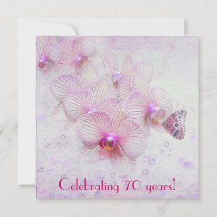 Orchid Invitation Kaart