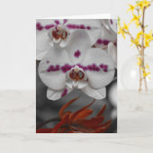 Orchid, kaart (Gele Bloem)