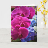 Orchid, kaart (Gele Bloem)