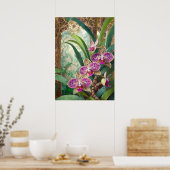 Orchid Kunst V53 Poster (Keuken)