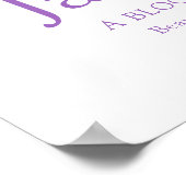 Orchid Letter J Jacintha douanenaam Poster (Hoek)