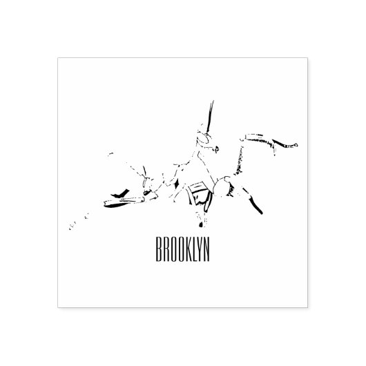 Orchid mantis cartoon illustratie 	rubberstempel (Afrduk)