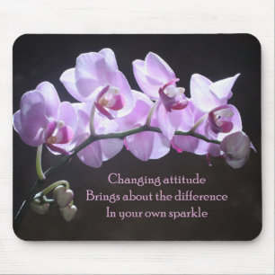 Orchid mousepad - Veranderende houding Muismat