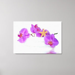Orchid Reflection Canvas Afdruk