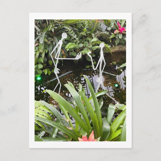 Orchid Room Stick Figuren 2 | Phipps Conservatory Briefkaart (Voorkant)