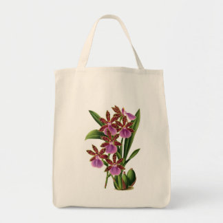 Orchid Shopping Canvas tas