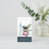 ORCHID STONE SPA MASSAGE THERAPY GIFT CERTIFICATE VISITEKAARTJE (Staand voorkant)