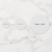  Orchid Table Confetti (Achterkanten)