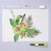 Orchid Tropical Bouquet Tissuepapier (Craft)