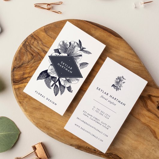  Orchid | Verticale Floral Visitekaartje