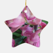 Orchidebloem Keramisch Ornament (Voorkant)