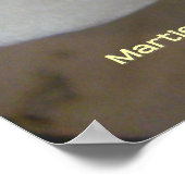 Orchidee aangezicht poster (Hoek)