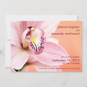 Orchidee • Aankondiging Bewaar de Datum