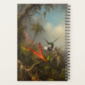 Orchidée avec deux colibris Heade (Dos)