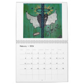 orchidee, betaalbare kunst door HeatherArt Gallery Kalender (Feb 2026)