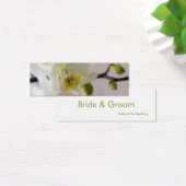 Orchidée blanche ・ Enregistrer la Mini carte Date (Bureau)