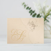 Orchidée Blush Gold RSVP (Debout devant)